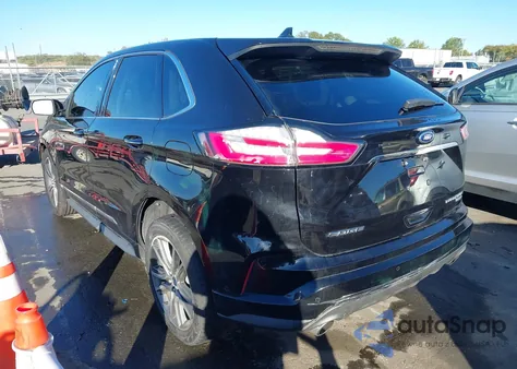 2019 Ford Edge Titanium from USA, damaged, VIN 2FMPK3K90KBB10341